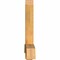 Ekena Millwork Bellingham Rough Sawn Timber Gable Bracket, Western Red Cedar, 72"W x 42"H x 6"D x 6"F, 14/12 Pitch GBW072X42X0606BEL00RWR - alternate 3